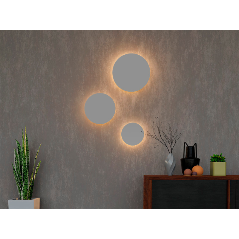 Arandela/plafon Taschibra Luna 150 10w 2700k Led Branco