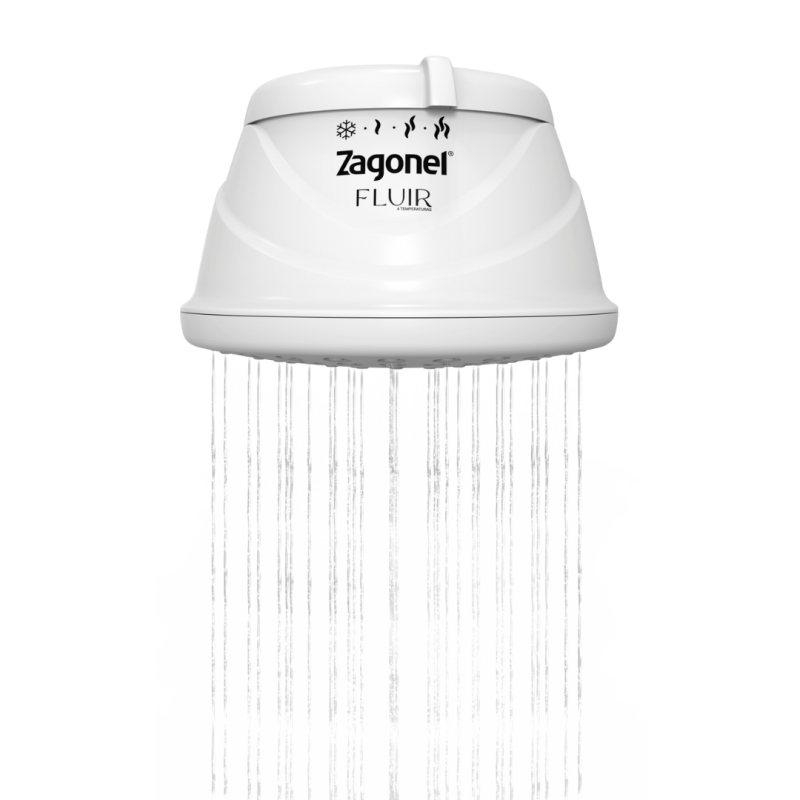 Ducha Fluir Zagonel 4 Temperaturas 6800w 220v Branca